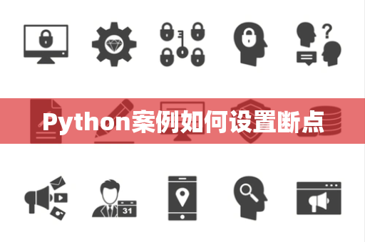 Python案例如何设置断点