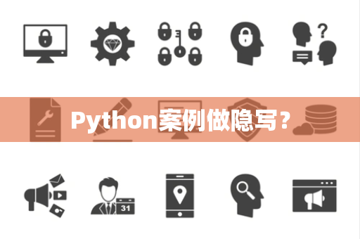 Python案例做隐写？