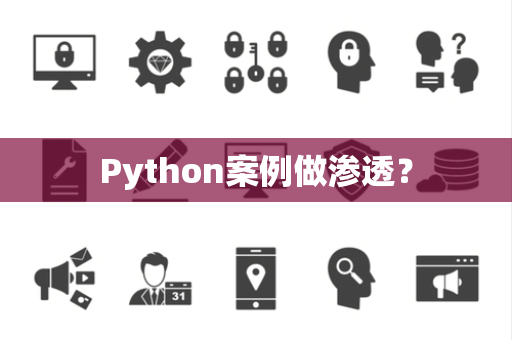Python案例做渗透？