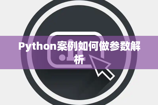 Python案例如何做参数解析