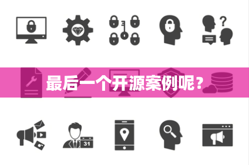 最后一个开源案例呢？
