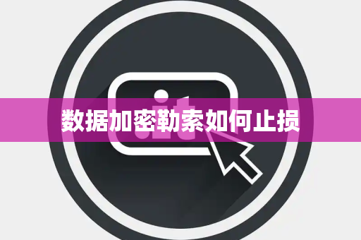 数据加密勒索如何止损 数据加密勒索如何止损