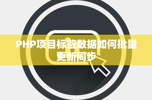 PHP项目标签数据如何批量更新同步 PHP项目标签数据如何批量更新同步