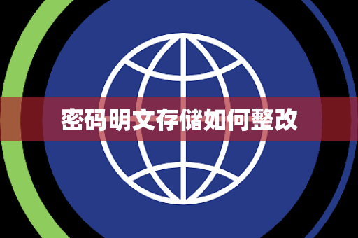 密码明文存储如何整改 密码明文存储如何整改