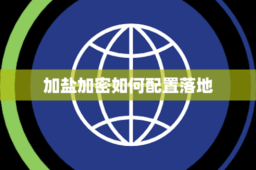 加盐加密如何配置落地 加盐加密如何配置落地