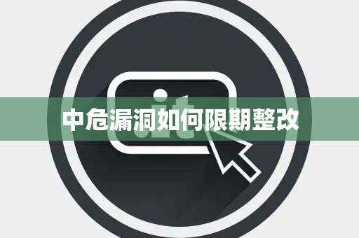 中危漏洞如何限期整改 中危漏洞如何限期整改