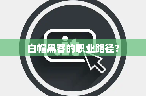 白帽黑客的职业路径？