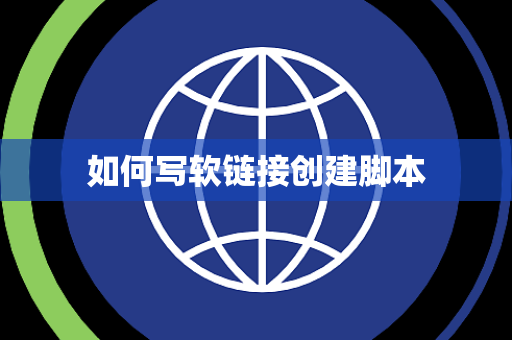 如何写软链接创建脚本 如何写软链接创建脚本
