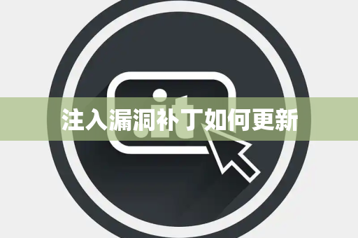 注入漏洞补丁如何更新 注入漏洞补丁如何更新