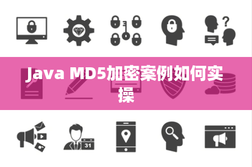 Java MD5加密案例如何实操 Java MD5加密案例如何实操