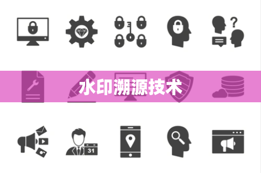 水印溯源技术 水印溯源技术