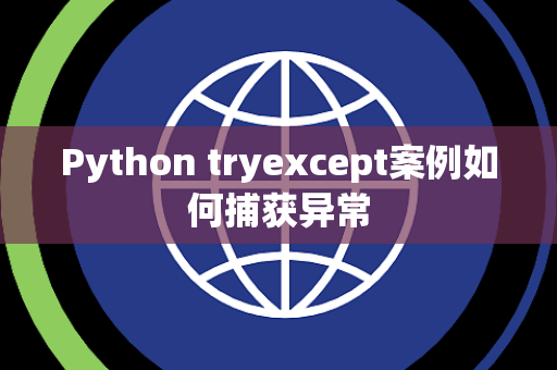 Python tryexcept案例如何捕获异常 Python tryexcept案例如何捕获异常