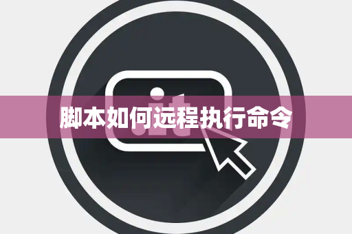 脚本如何远程执行命令 脚本如何远程执行命令