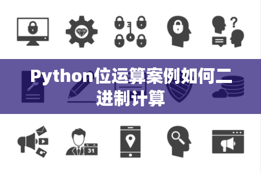 Python位运算案例如何二进制计算 Python位运算案例如何二进制计算