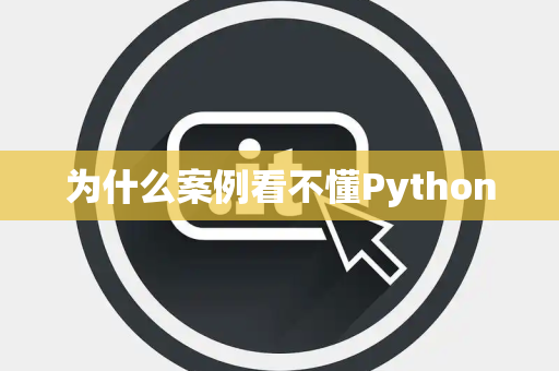 为什么案例看不懂Python