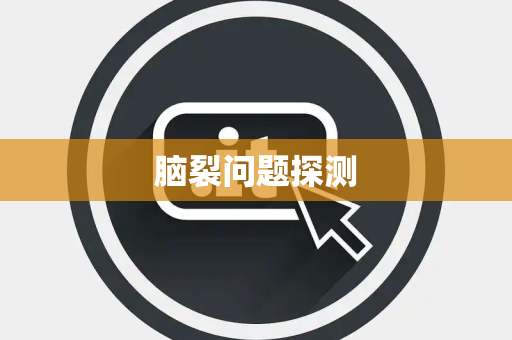 脑裂问题探测 脑裂问题探测