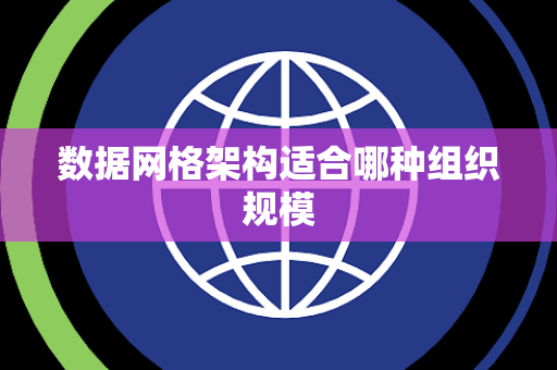 数据网格架构适合哪种组织规模 数据网格架构适合哪种组织规模