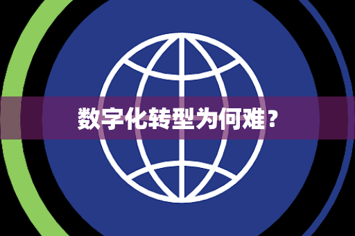 数字化转型为何难? 数字化转型为何难?
