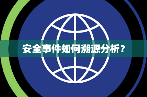 安全事件如何溯源分析？