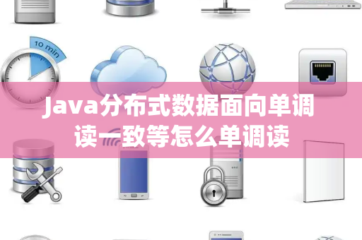 Java分布式数据面向单调读一致等怎么单调读 Java分布式数据面向单调读一致等怎么单调读