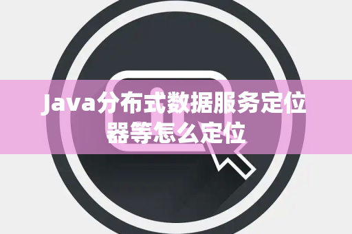 Java分布式数据服务定位器等怎么定位 Java分布式数据服务定位器等怎么定位