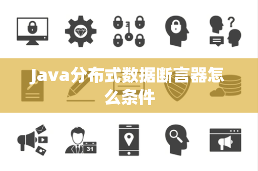 Java分布式数据断言器怎么条件