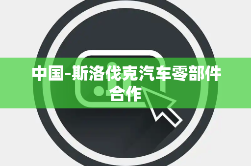 中国-斯洛伐克汽车零部件合作 中国-斯洛伐克汽车零部件合作