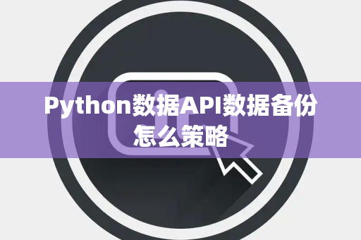 Python数据API数据备份怎么策略