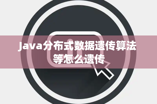 Java分布式数据遗传算法等怎么遗传