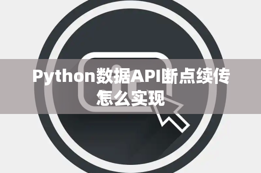 Python数据API断点续传怎么实现