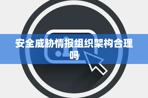 安全威胁情报组织架构合理吗