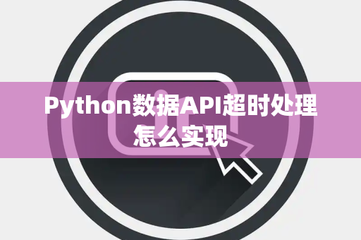 Python数据API超时处理怎么实现
