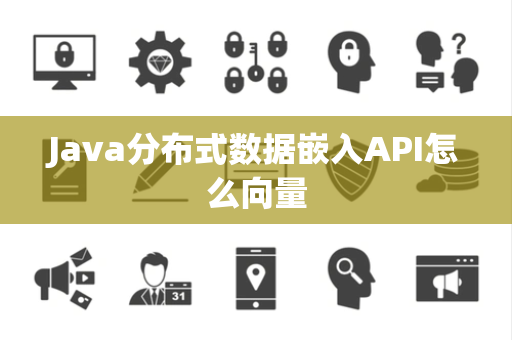 Java分布式数据嵌入API怎么向量