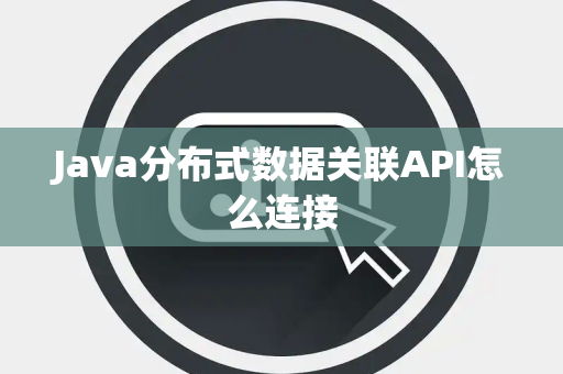 Java分布式数据关联API怎么连接