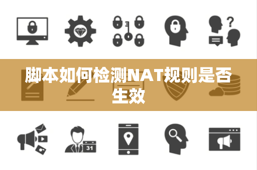 脚本如何检测NAT规则是否生效