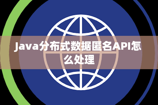 Java分布式数据匿名API怎么处理