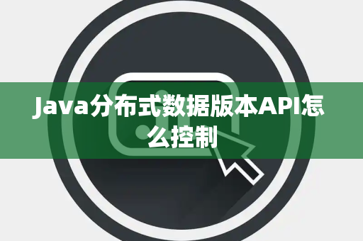 Java分布式数据版本API怎么控制