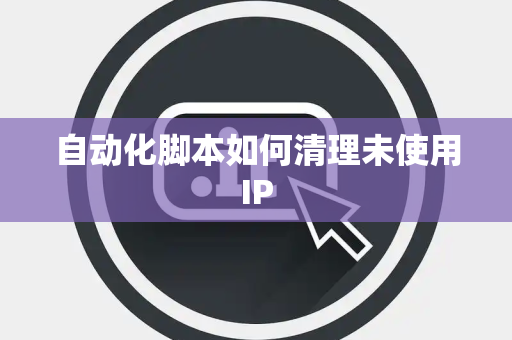 自动化脚本如何清理未使用IP