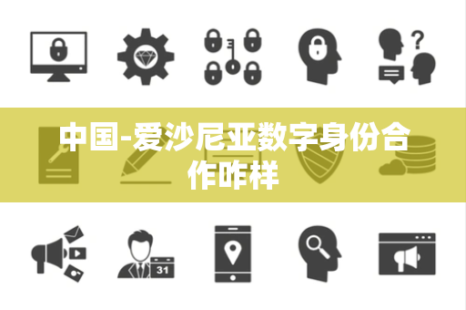 中国-爱沙尼亚数字身份合作咋样 中国-爱沙尼亚数字身份合作咋样