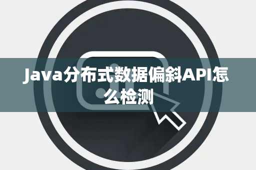 Java分布式数据偏斜API怎么检测