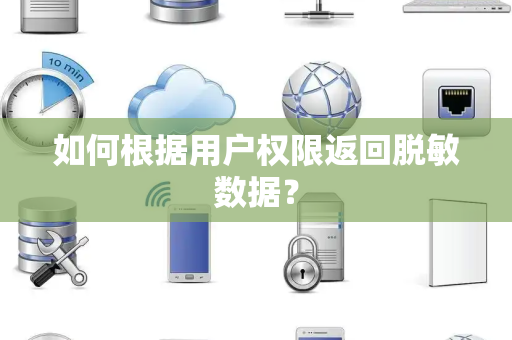 如何根据用户权限返回脱敏数据？