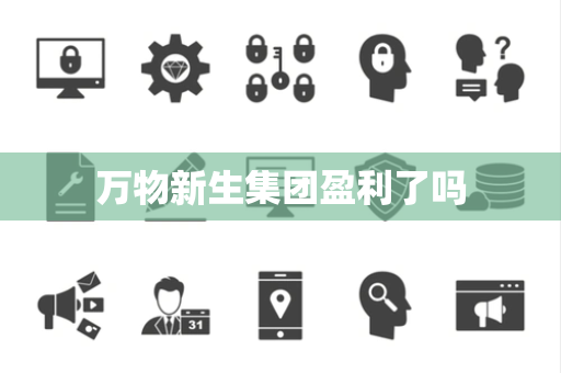 万物新生集团盈利了吗