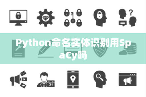 Python命名实体识别用SpaCy吗