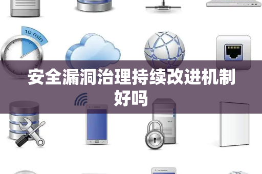 安全漏洞治理持续改进机制好吗
