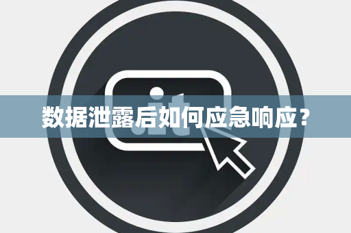 数据泄露后如何应急响应? 数据泄露后如何应急响应?