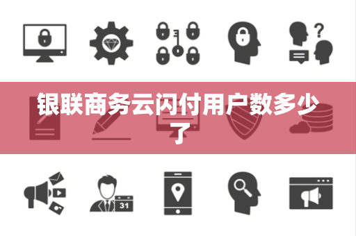 银联商务云闪付用户数多少了