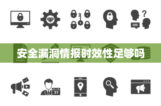 安全漏洞情报时效性足够吗