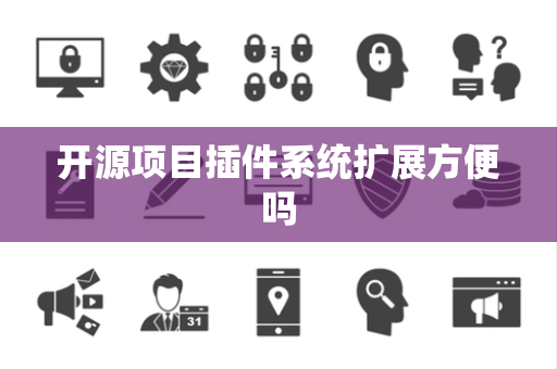 开源项目插件系统扩展方便吗