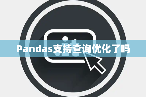 Pandas支持查询优化了吗
