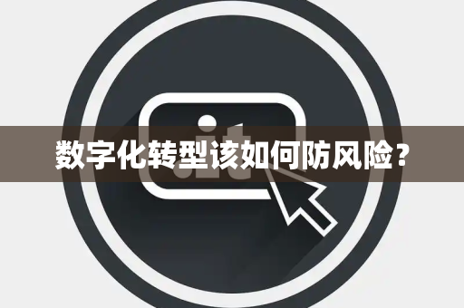 数字化转型该如何防风险？